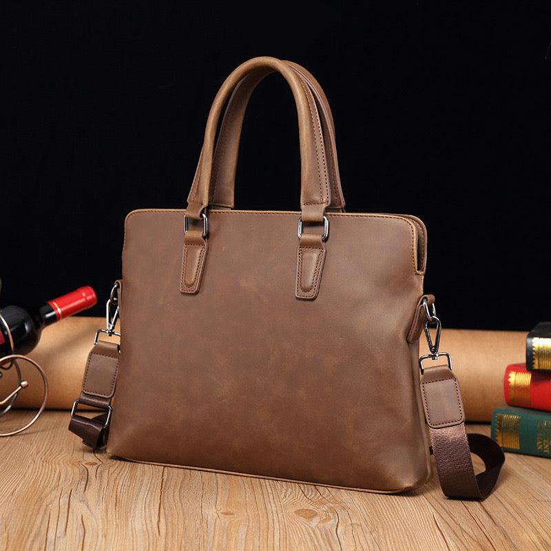 Túi xách da công sở nam cao cấp – đựng laptop, tài liệu, iPad