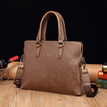 Túi xách da công sở nam cao cấp – đựng laptop, tài liệu, iPad
