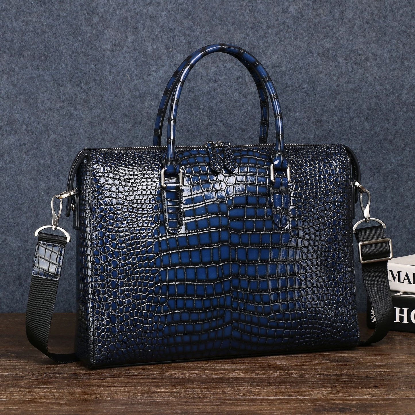 Túi xách da công sở nam 4