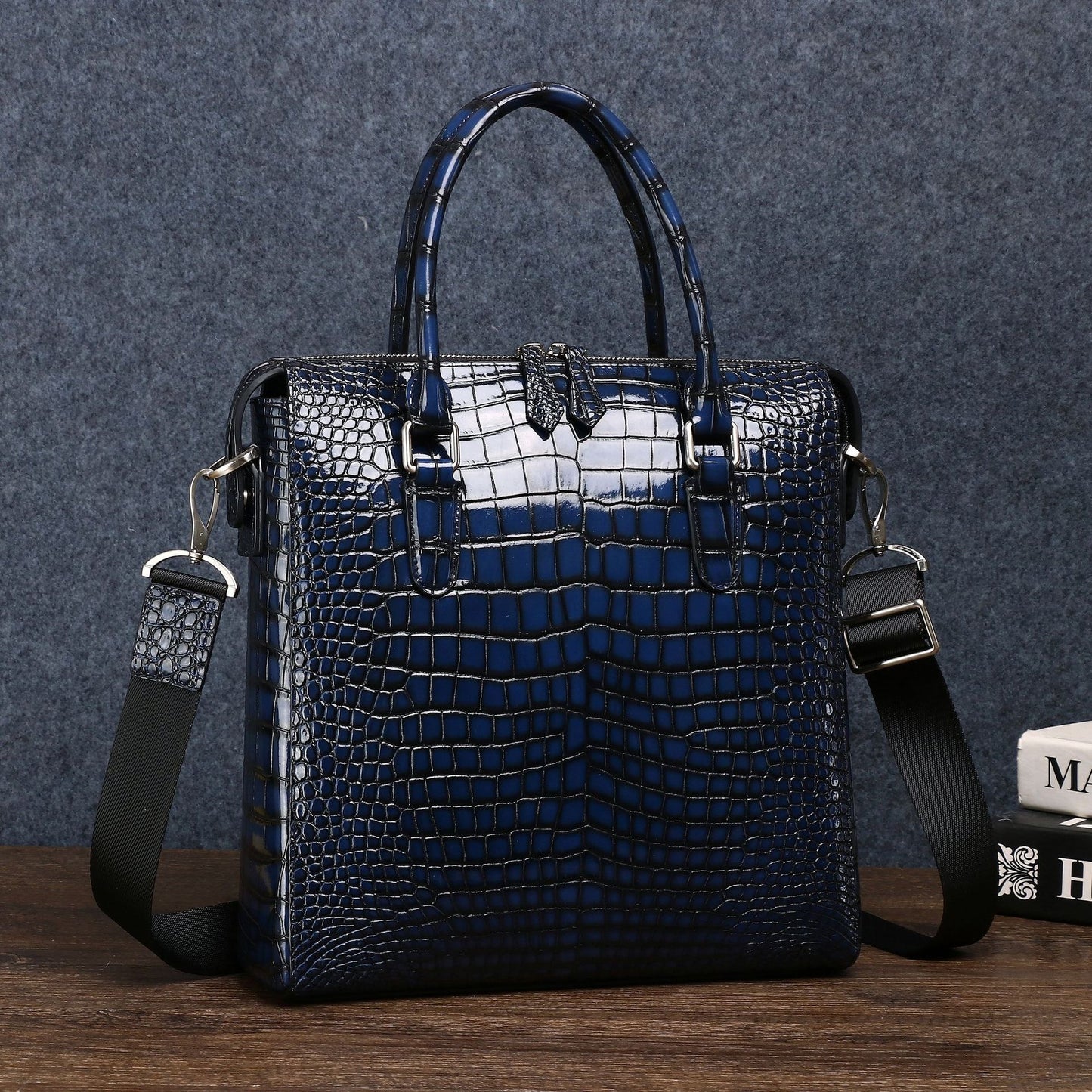 Túi xách da công sở nam 4