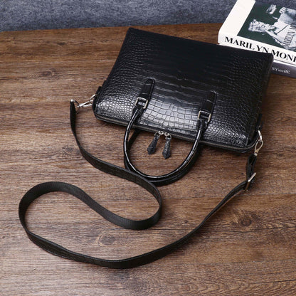 Túi xách da công sở nam 6