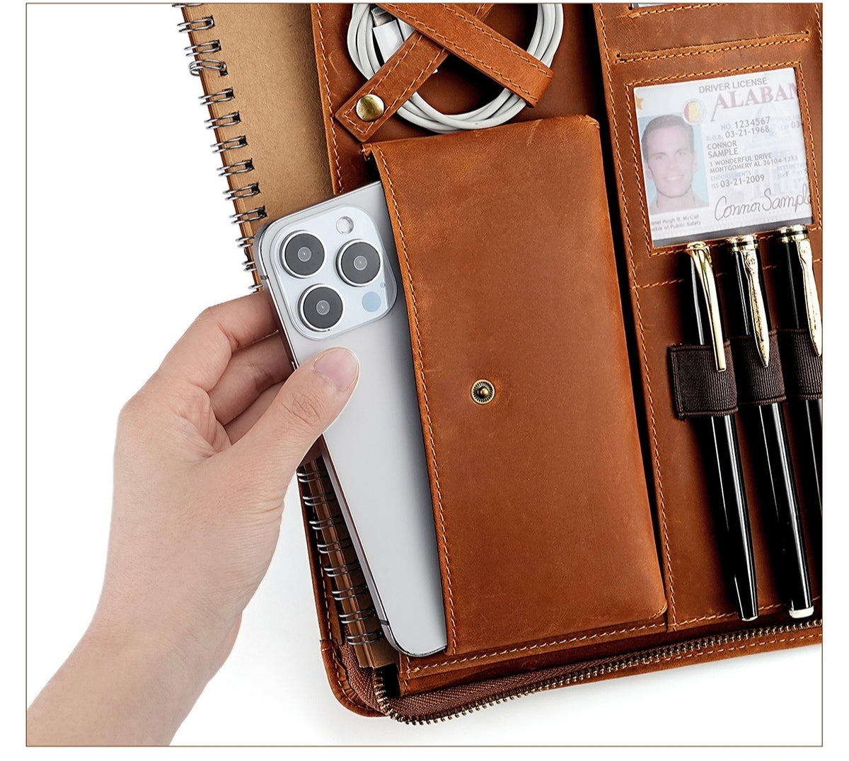 Túi Xách Nam Da Cao Cấp  -7