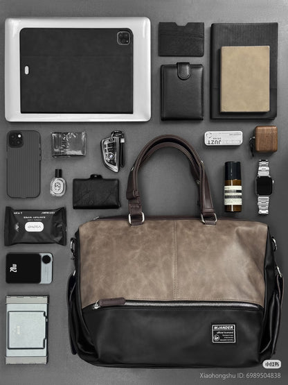 Urban Classic – Cặp da nâu cổ điển