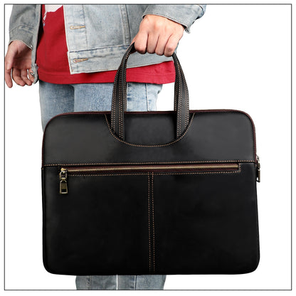 Túi Xách Nam Da Cao Cấp Đựng Laptop 14 inch – TheVeston Leather Office Bag
