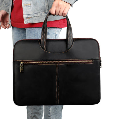 Túi Xách Nam Da Cao Cấp Đựng Laptop 14 inch – TheVeston Leather Office Bag