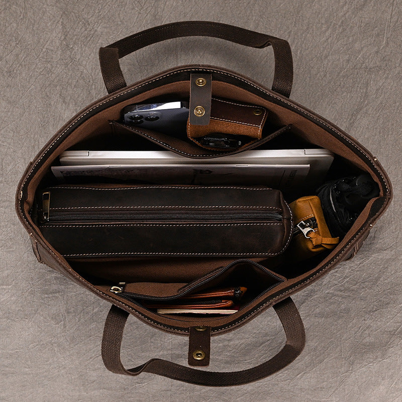 Túi Xách Nam Da Cao Cấp  -11