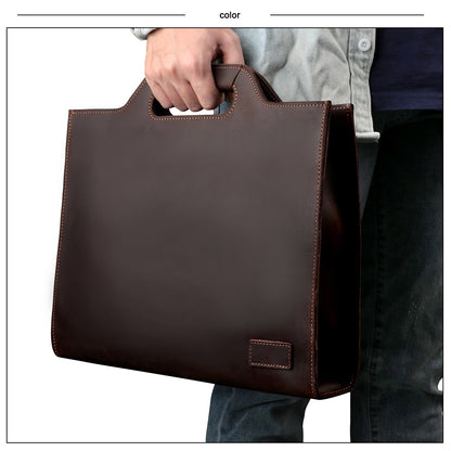 Túi Xách Nam Da Cao Cấp Đựng Laptop -3