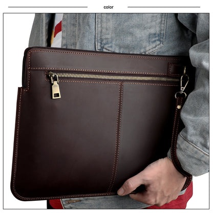 Túi Xách Nam Da Cao Cấp Đựng Laptop -2